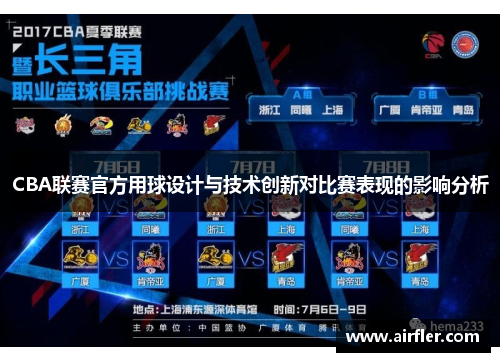 CBA联赛官方用球设计与技术创新对比赛表现的影响分析